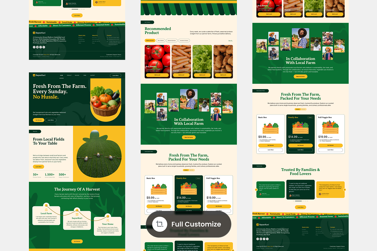 Sayur Kuri - Agriculture Company preview 3
