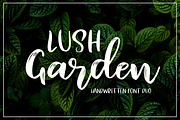 Lush Garden, a Script Font by Larin Type Co. (Thumbnail 1 of 8)