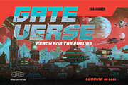 Cyberform - Futuristic Font, a Sans Serif Font by limitype (Thumbnail 8 of 10)