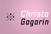 NT Christa Gagarin, a Sans Serif Font by NovoTypo (Thumbnail 2 of 4)