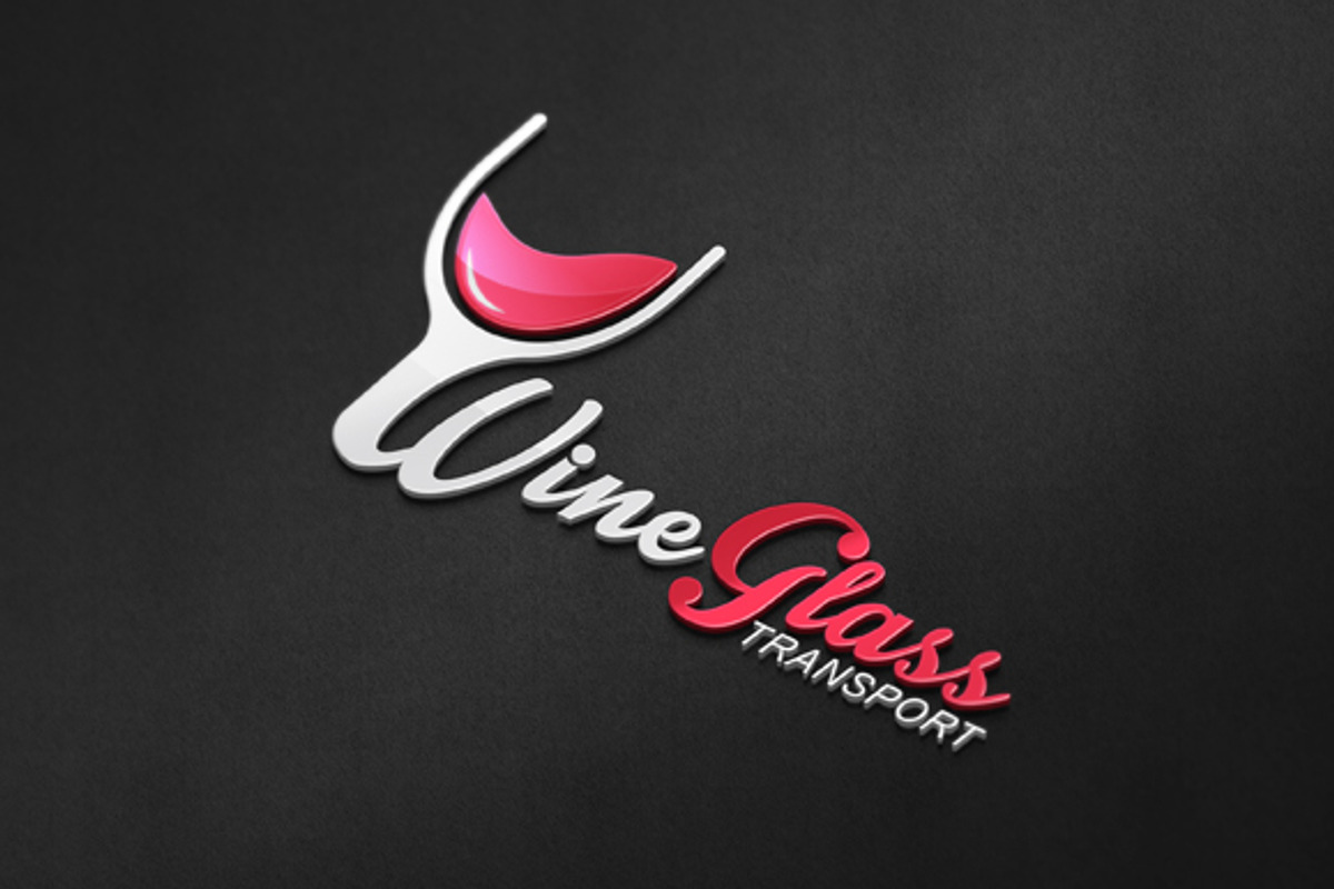 Wine Glass, a Branding & Logo Template by luckydesigner (Photo 2 of 2)