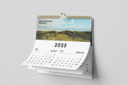 Landscape Wall Calendar Mockup, a Product Mockup by Tokobeta (Thumbnail 5 of 9)