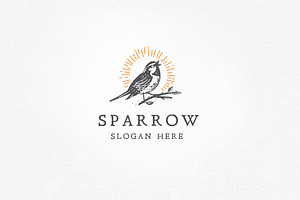 Sparrow Logo Template