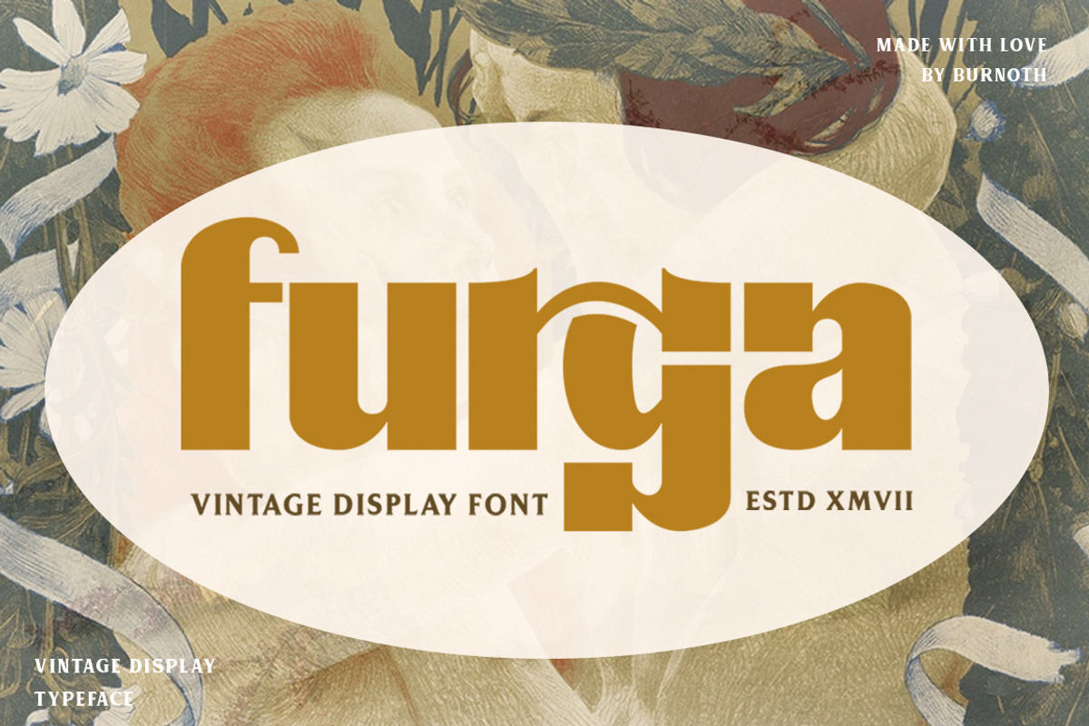 Furga, a Serif Font by Burnoth Design Co. (Photo 1 of 12)