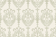 Beige Ikat Floral Damask Pattern, a Pattern Graphic by PPEthnicDecorPattern (Thumbnail 1 of 2)