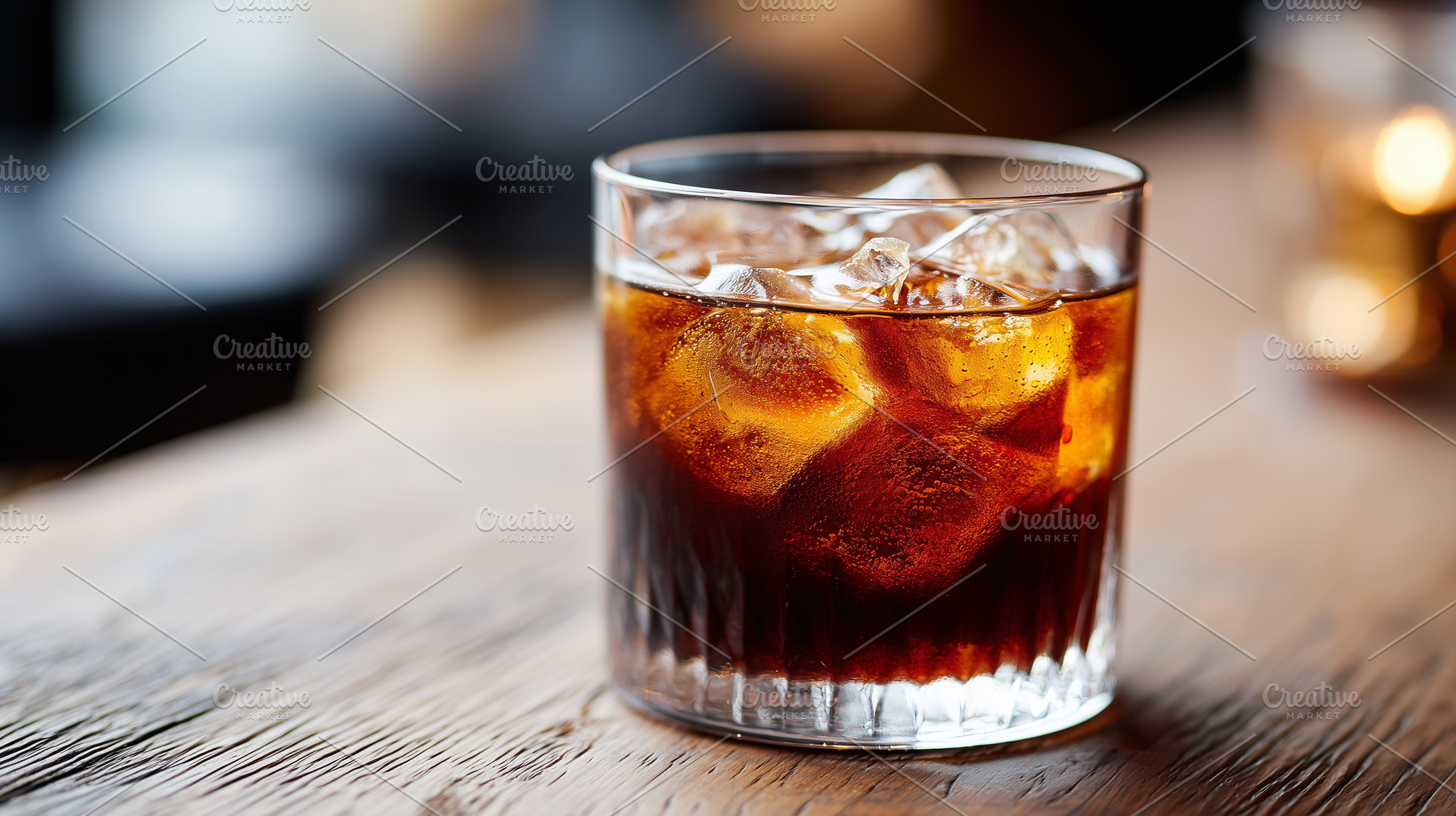 Refreshing glass of cold brew coffee, a Food & Drink Photo by MistyDay
