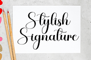 01 Alphabet Signature, a Handwritten Font by InermediaSTUDIO (Thumbnail 3 of 8)