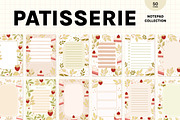 PATISSERIE - Cake Planner Notepads, a Stationery Template by Artflorara (Thumbnail 1 of 11)
