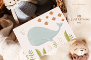 Ocean dreams - baby collection, a Decorative Illustration by polikarpovaart (Thumbnail 15 of 17)