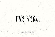 The Hero | Script Font, a Script Font by Heart + Soul Studios (Thumbnail 9 of 9)