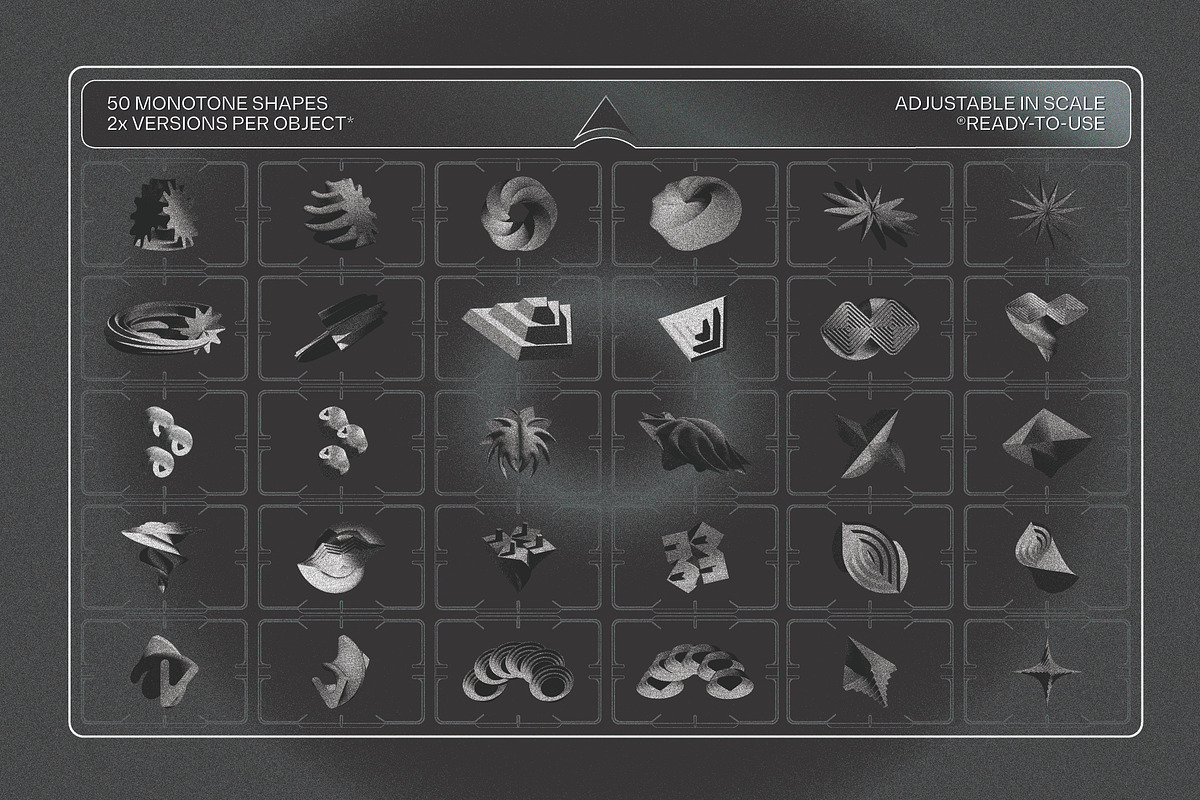 Mysterious 3D Shapes, an Object Graphic by Kapoor Design Empire (Photo 4 of 15)
