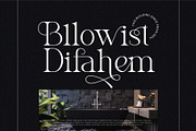 Maniefa || Elegant Serif Font, a Serif Font by Idea Studio (Thumbnail 6 of 10)