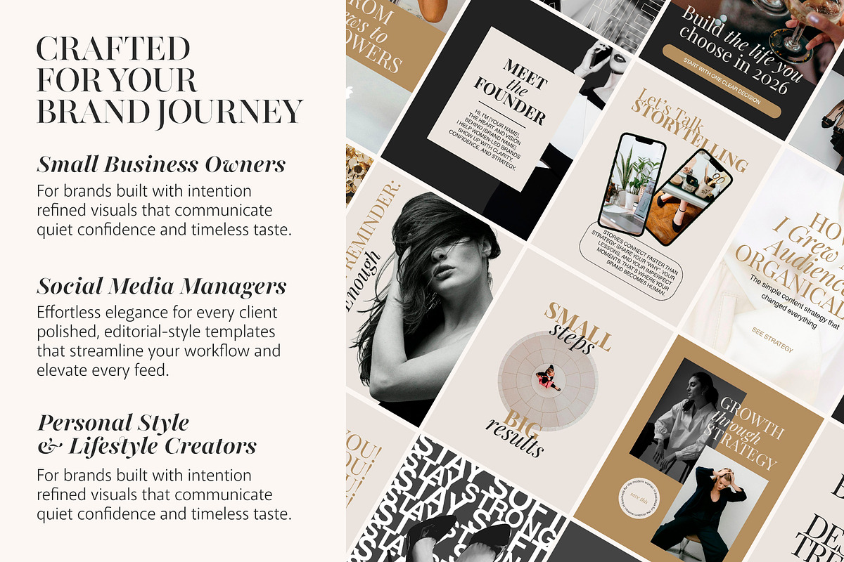 Aurelia - Elegant Canva Templates preview 5