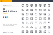 Pricon - Web Ui Icon Set 01, a Presentation Template by Egotype (Thumbnail 1 of 7)
