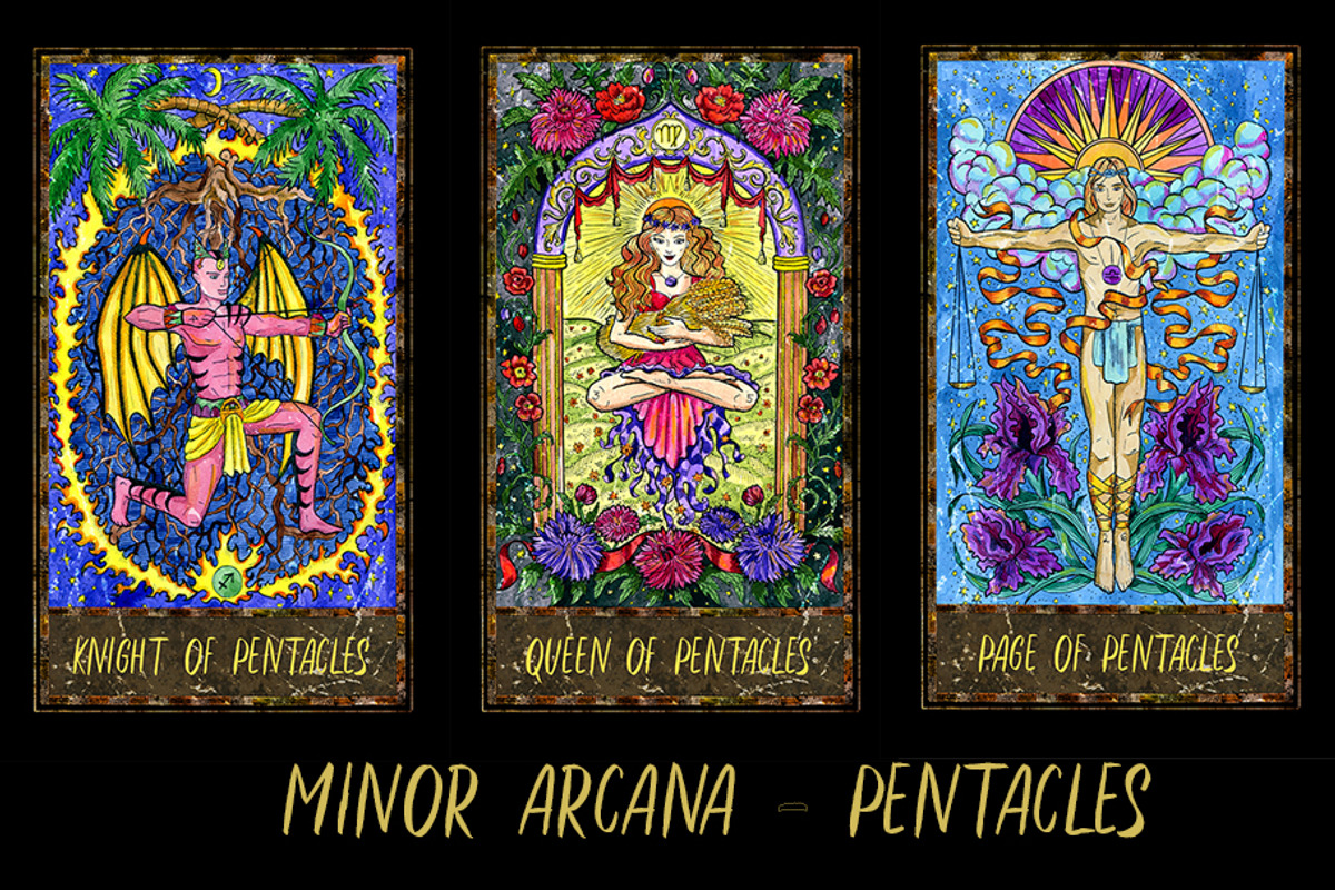Magic Gate Tarot Deck colorful, a Decorative Illustration by Samiramay (Photo 10 of 27)