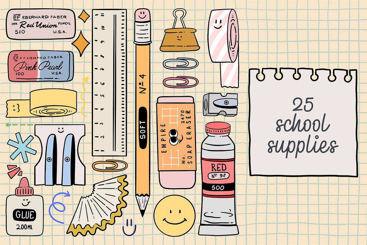 Back To School Clipart Collection, an Illustration by Alina Sh (Photo 2 of 6)