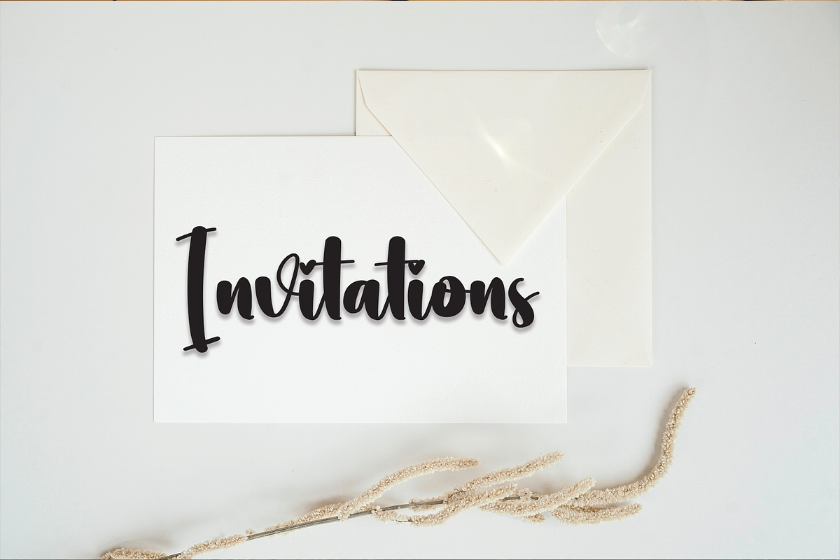 Boom | Script Font, a Script Font by Scratchones (Photo 4 of 8)
