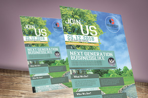 Business Flyers 5 Colors Variation