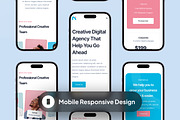 Digital Agency Web Templates, a Bootstrap Template by CreativeUI (Thumbnail 6 of 7)