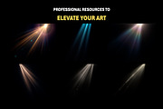 30+ God Rays Light Overlay Effects, an Abstract Photo by Mikel Blazgad (Thumbnail 3 of 9)