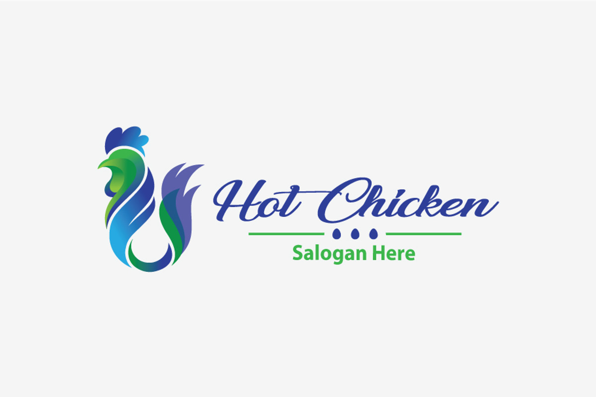 Hot Chicken Logo, a Branding & Logo Template by MotionMount (Photo 2 of 5)