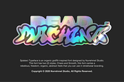 Splaterz NS - Organic Graffiti Font, a Handwritten Font by Nurrehmet Studio (Thumbnail 8 of 8)