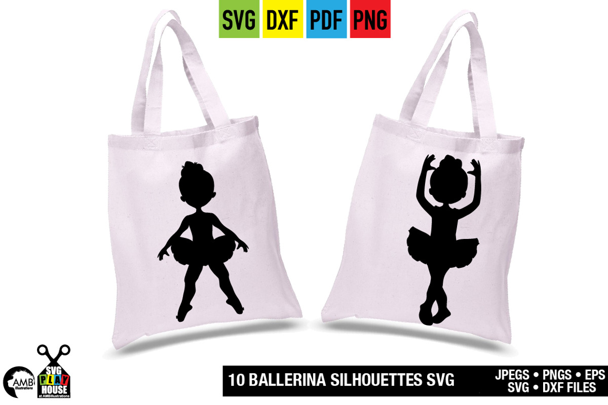 Ballerina Silhouettes SPH-133, an Illustration by AMBillustrations (Photo 2 of 5)