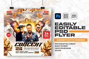 Song Concert Party Flyer Design, a Flyer Template by Shajib Shikder (Thumbnail 1 of 2)