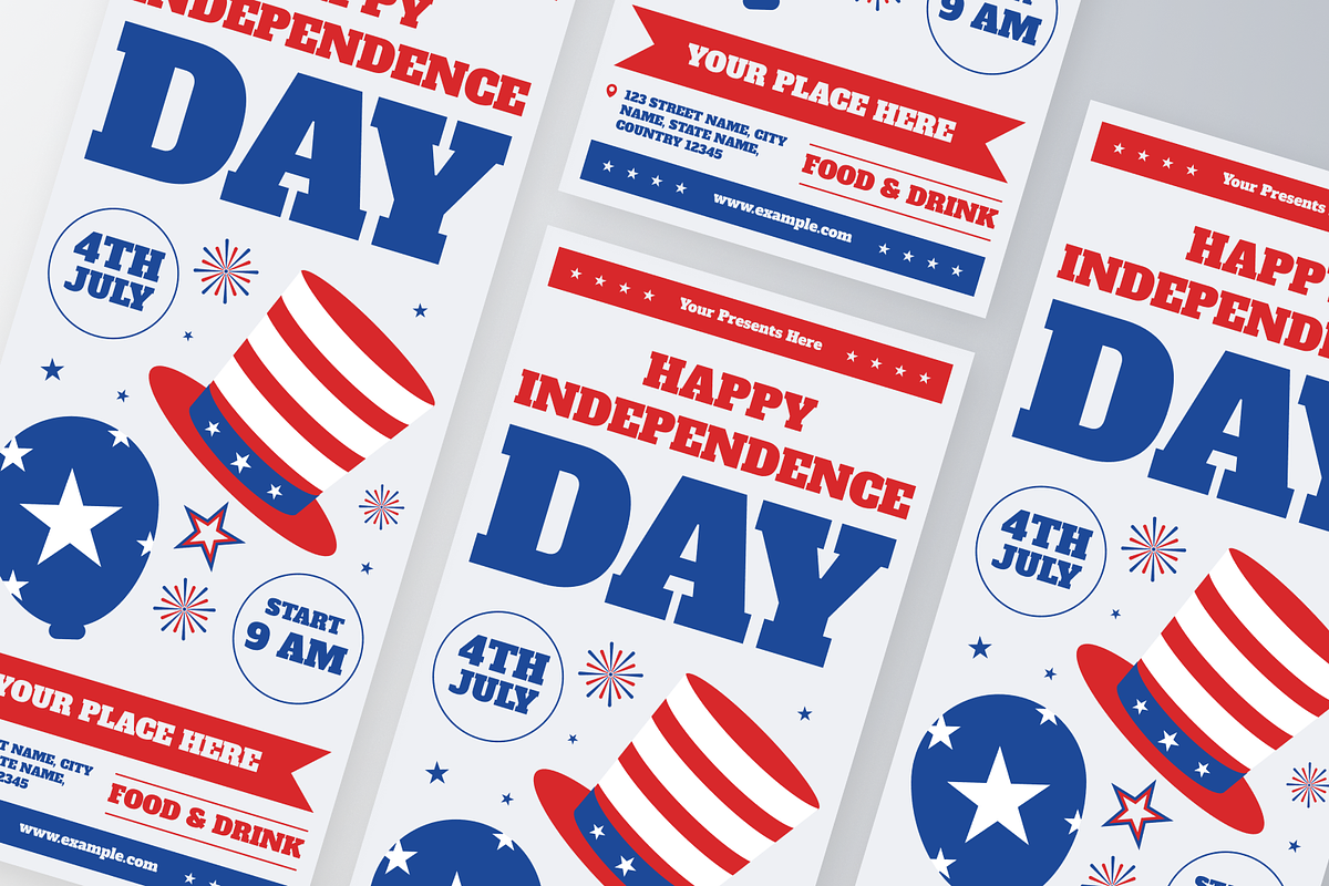 Happy Independence Day RollUp Banner, a Poster Template by Annora Studio (Photo 3 of 6)