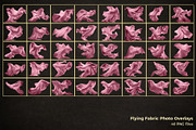 Flying Fabric Overlays, a Texture Graphic by HappyNews (Thumbnail 2 of 9)