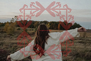 Cross Stitch Vintage Vector Set, an Object Graphic by AnMark (Thumbnail 6 of 15)