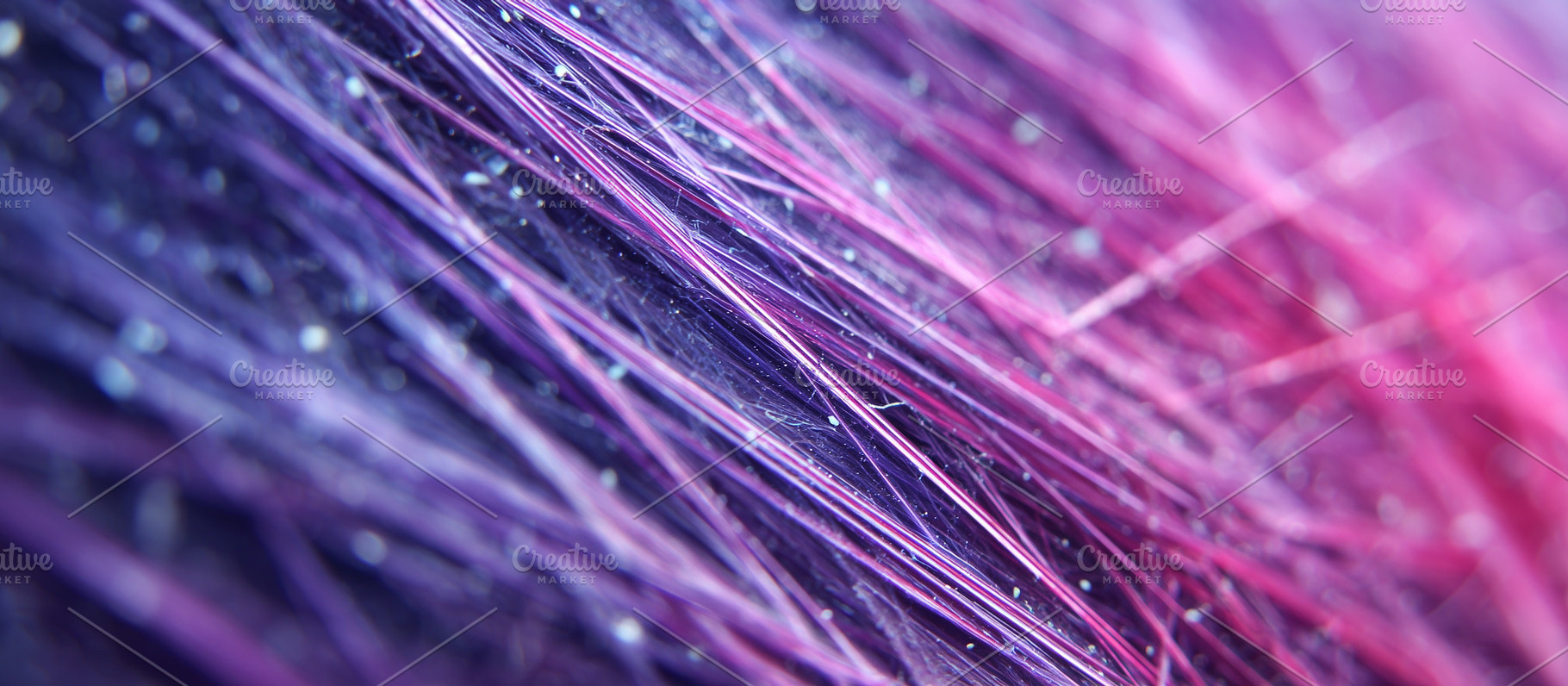 Colorful strands of fiber in vibrant, a Background Photo by MistyDay