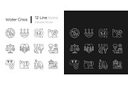 Environmental problems and solutions, an Outline Icon by IMG Visuals (Thumbnail 14 of 23)