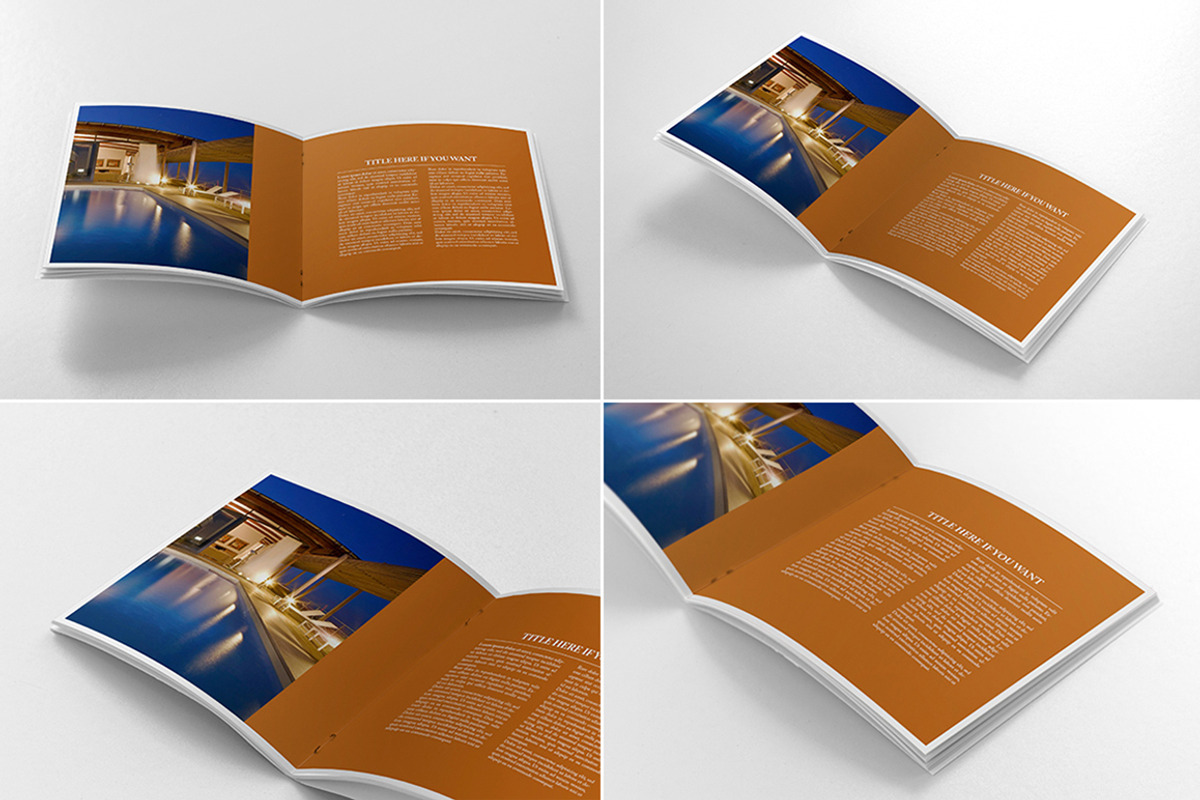 US Brochure Mockups Bundle, a Print Template by Andre28 (Photo 15 of 15)