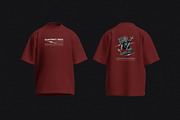 Oversize T-Shirt Mockup Bundle Set, a Shirt Mockup by Rielismee (Thumbnail 3 of 7)