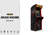 Arcade Machine Mockup, a Product Mockup by PixelMockup (Thumbnail 1 of 17)