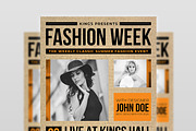 Fashion Flyer Template, a Flyer Template by OWPictures (Thumbnail 3 of 5)