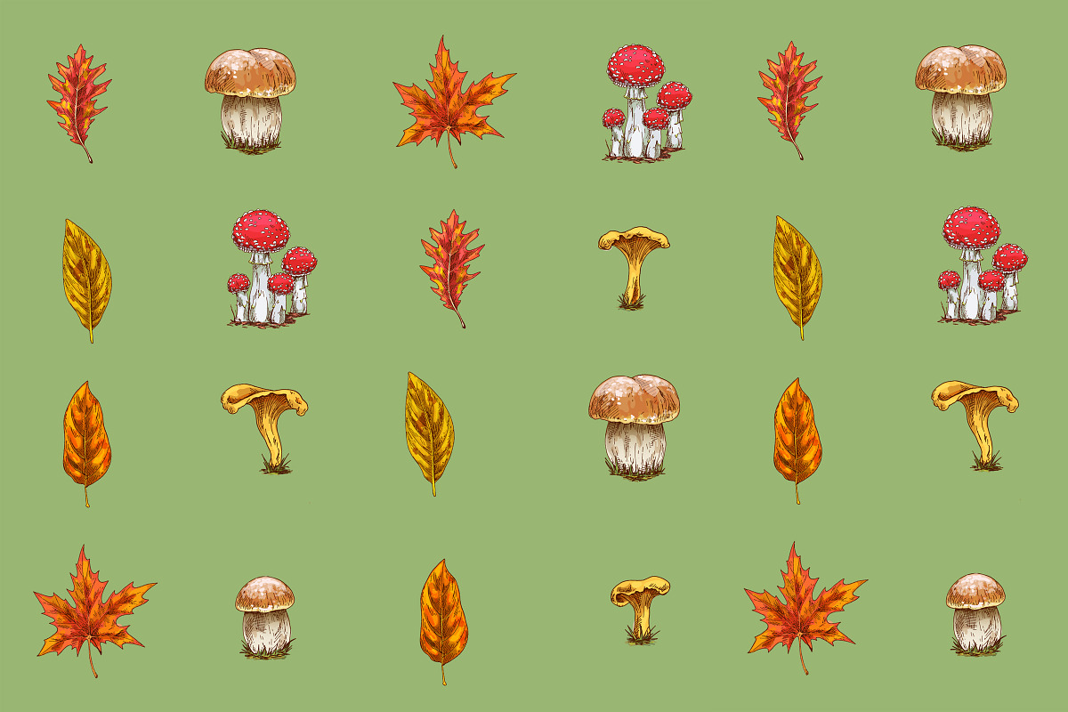 Autumn. New season Illustration Pack, an Object Graphic by Schumacher Shop (Photo 8 of 9)