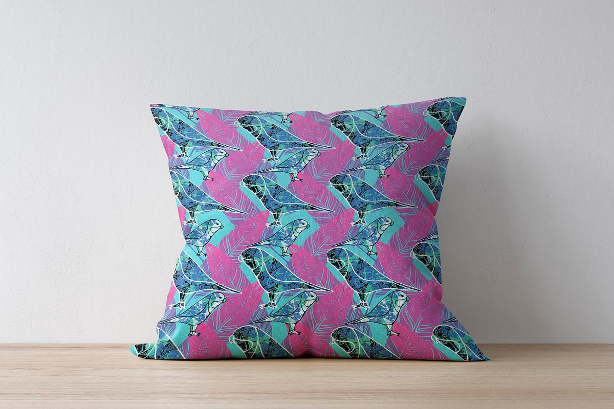 Designs with funny and bright parrot, a Stationery Template by Tanna.ART (Photo 8 of 10)