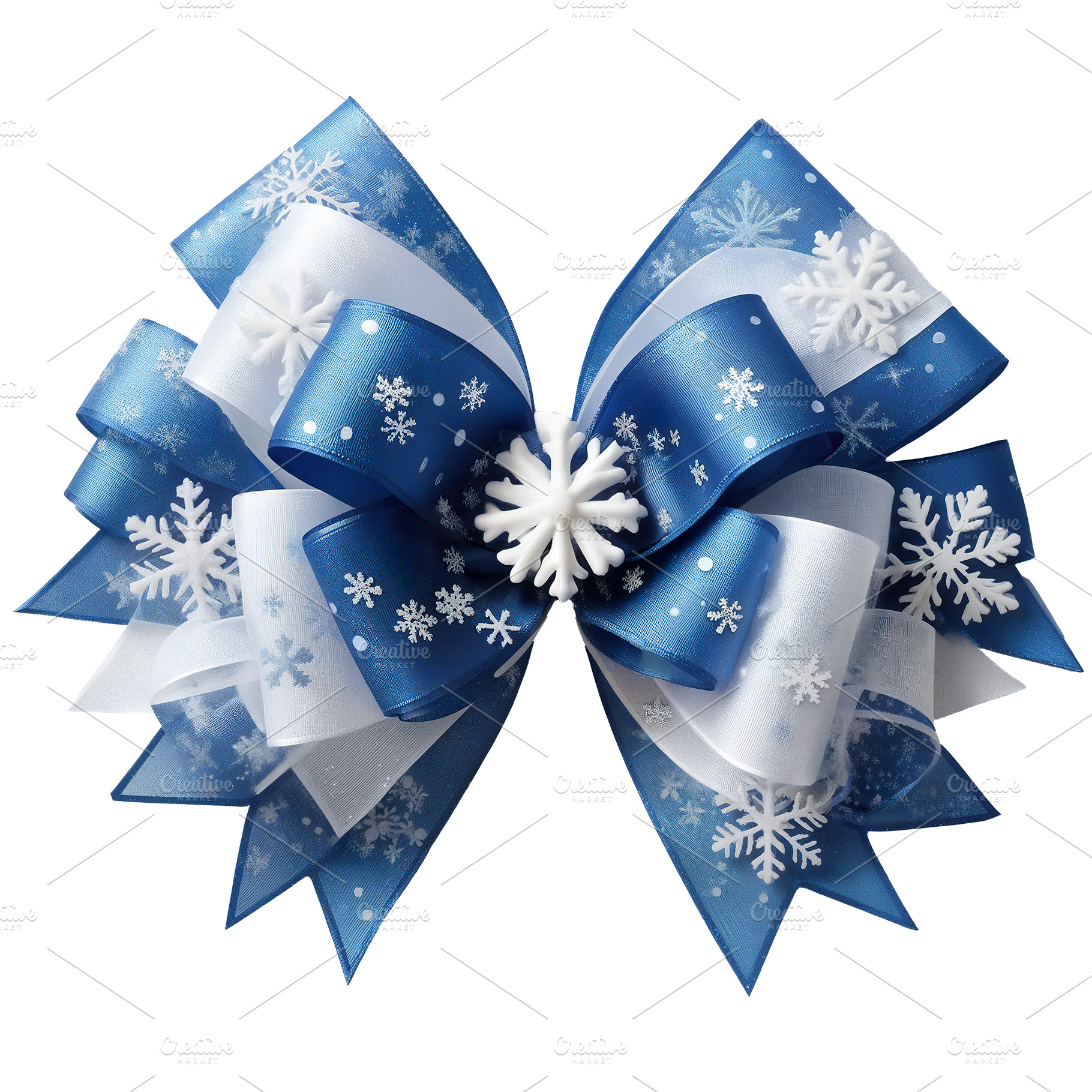 xmas ribbon bow, a Holiday Photo by itakdalee