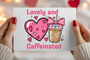 To Be Lovely & Caffeinated Png, an Illustration by Canvas Craft (Thumbnail 3 of 6)
