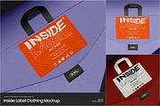 Inside Label Clothing Mockup, a Shirt Mockup by Permadi Creative (Thumbnail 1 of 5)