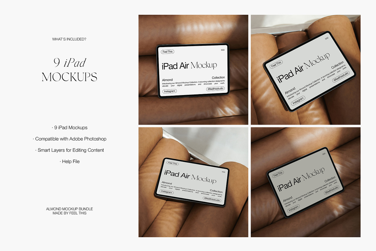 Device & Branding Mockup Bundle, an iPad Mockup by Feel This (Photo 3 of 18)