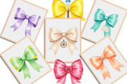 Teacher Coquette Bow Clipart Set, an Illustration by Creative Art (Thumbnail 5 of 9)