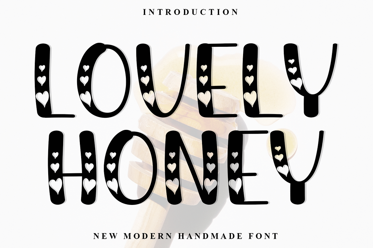 Lovely Honey, a Serif Font by InermediaSTUDIO (Photo 1 of 8)