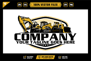 Heavy Equipment Vehicles Logo