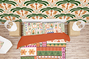 Tropical patchwork patterns, a Pattern Graphic by Tani Kuzminka (Thumbnail 7 of 9)