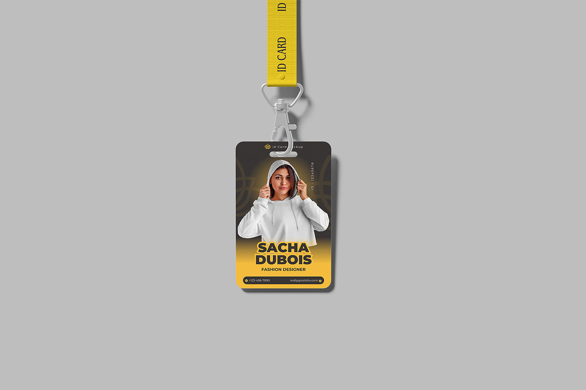 ID CARD MOCKUP, an Advertising Mockup by Bangdastudio (Photo 3 of 5)