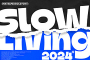 Sadenly - Inktraped Bold Font, a Sans Serif Font by Bentype Studio (Thumbnail 2 of 7)