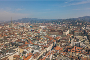 Aerial View Of Turin